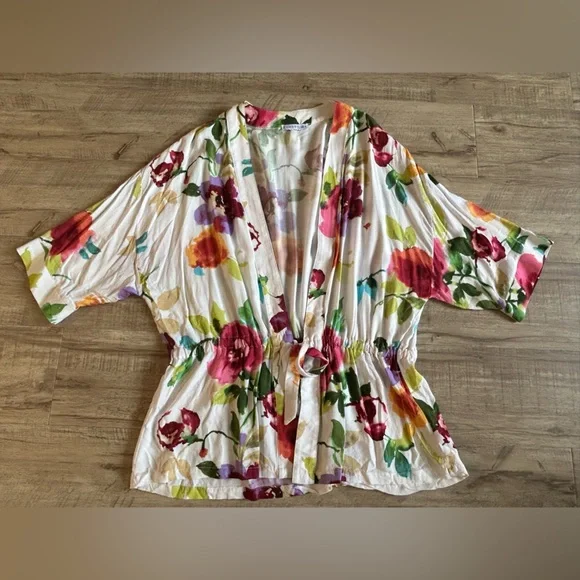 Coco Y Club floral watercolour flower summer garden boho statement - Picture 2 of 9